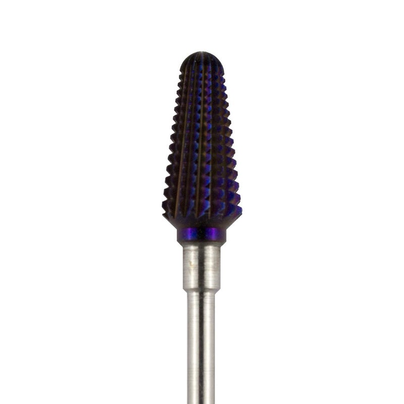 C  I Tapered Tornado  Texas Tornado Nail Drill Bit for Nail Drill Machine Purple Coated Tapered Tornado XC